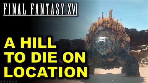 In order for us to make the best articles possible, share your corrections, opinions, and thoughts about Pile Drive Ability Effects and Cooldown Final Fantasy 16 (FF16) with us. . A hill to die on ff16